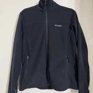 Columbia Midnight Black Full-Zip Jacket